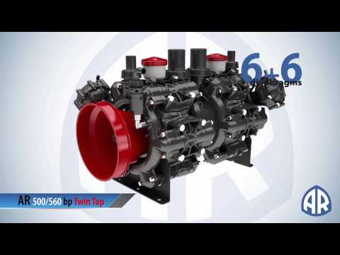 AR 560 bp Twin Top C/C BlueFlex™ арт. 32077 Видео